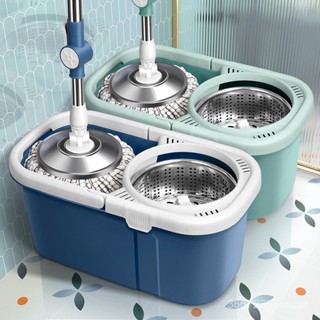 【輕鬆拖地】旋轉拖把家用一拖凈2025新款幹濕兩用免手洗拖把 家用帶桶拖布平闆拖地神器旋轉拖把 好神拖 拖把免手洗拖把組