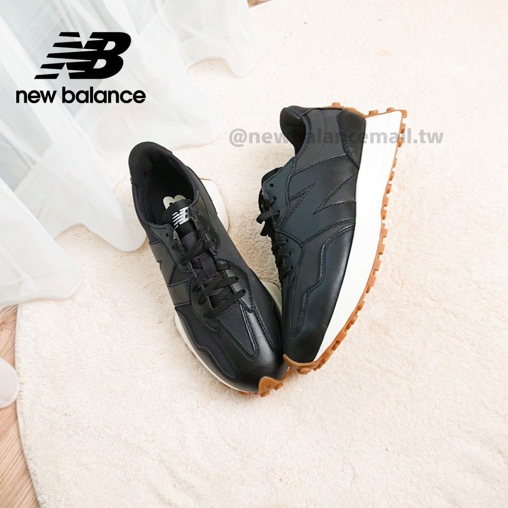 【New Balance】 NB 復古運動鞋_女性_黑色_WS327LB-B楦 327