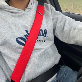 ✨興隆百貨✨汽車安全帶護肩套 純手工保護脖頸護肩套 加長卡通款車飾 座椅套 毛絨安全帶保護套