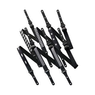 Basiner 吉他背帶 SENSE 背帶 HARDCORE系列 2WAYGRIP™ 六種圖案可選【他,在旅行】