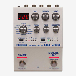 BOSS 電吉他效果器 DD-200 Digital Delay 延遲效果器 單顆【他,在旅行】
