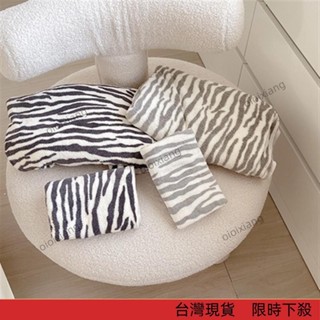 熱賣網紅ins斑馬紋吸水浴巾 可愛黑白條紋毛巾浴巾兩件套 家用洗澡加厚珊瑚絨柔軟女學生浴巾 午休小蓋毯