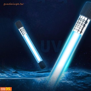UUS 紫外線消毒燈,3/5/7/9/13w歐盟/美國插頭魚缸紫外線殺菌燈:,玻璃/塑膠除藻燈