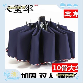 臺灣出貨【半宅】加固折疊雨傘 全自動開收大號雨傘✸天堂傘加大晴雨傘防嗮太陽傘遮陽商務折疊傘黑膠傘/