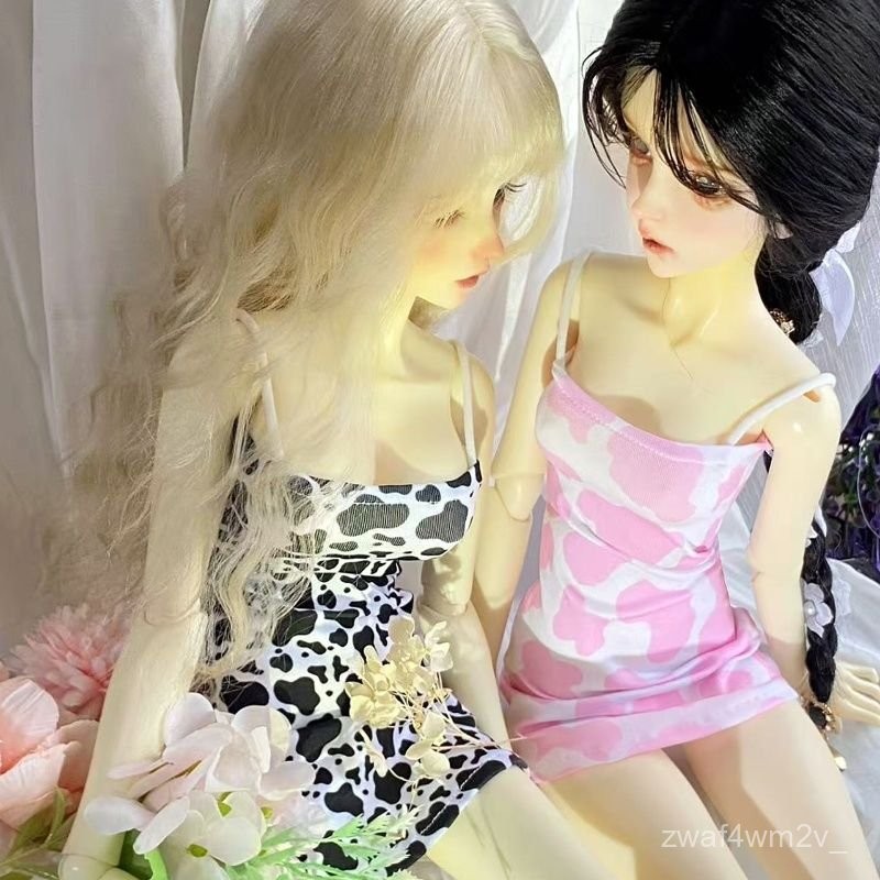  bjd3分4分5分百搭吊帶奶牛緊身裙針織緊身裙葉羅麗咪咪兔70/75體 NFZH