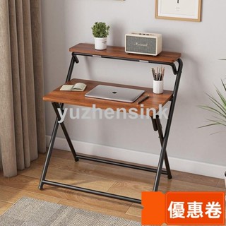 全網最低 【新店促銷】免安裝折疊桌簡易書桌床邊桌可移動電腦桌臥室小戶型電腦桌 U2XX