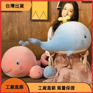 《臺灣發貨》鯨魚娃娃 鯨魚抱枕 魚娃娃 魚 鯨魚 可愛娃娃 可愛抱枕 動物娃娃 動物抱枕