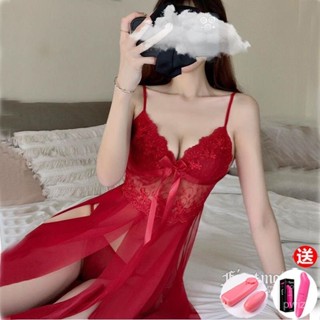 🔥情慾夜色 【2953人收藏】性感女夏睡裙情趣內衣內褲小胸睡衣蕾絲大碼全透明誘惑吊帶裙套裝