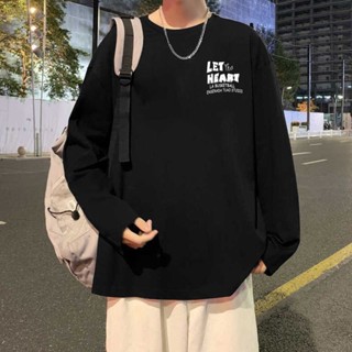 【XIU】☆熱銷M-8XL 男上衣T恤 長袖上衣 短袖男 韓版字母印花t恤 秋冬衣服 大尺碼 情