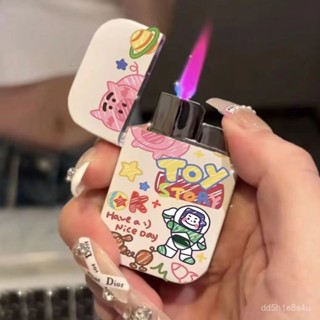 🔥24小時限時出庫📣可愛庫洛米氣體打火機卡通玉桂狗創意粉色火燄ins高顔值送男朋友【KLin優選】