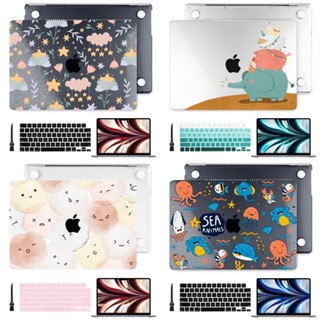 ✦印花筆電殼適用於MacBook Pro13 14 15 16吋 Air13 13.6 15吋M4 M3 M2 M1防刮