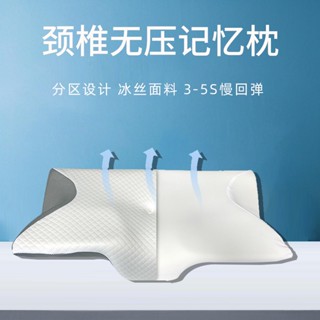 （新店特惠）記憶枕頭慢迴彈枕記憶棉護頸枕深睡眠記憶棉枕芯不塌陷頸椎枕禮品 CODT