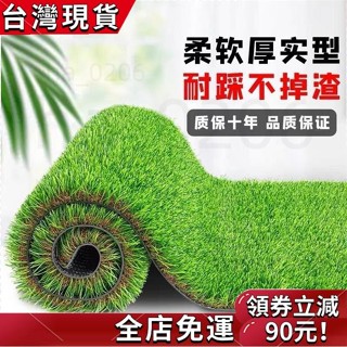 臺灣發貨 模擬草坪地毯幼兒園草坪墊子人工戶外假草坪人造塑膠草皮陽臺裝飾