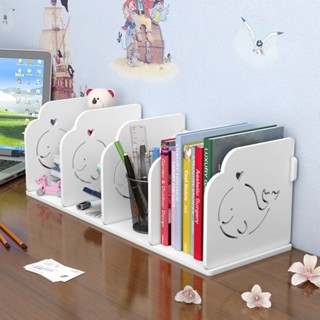 🚛簡易書架桌面置物整理架現代學生兒童宿舍小書櫃辦公桌上書架收納