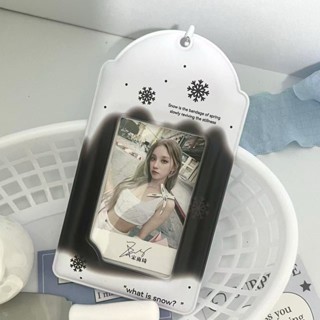【臺灣出貨】INS小貓抓PVC卡套加厚小卡飯卡黑白貓爪收納展示掛件3寸小卡卡夾