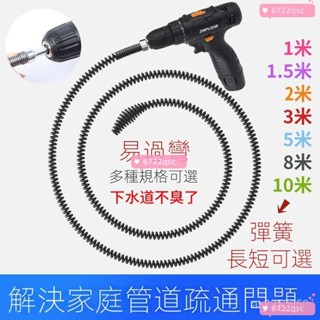 🔥臺灣熱賣免運🔥【可】廚房下水道疏通神器專用工具電動管道疏通機一炮通馬桶疏通器 水管疏通器 排水管堵塞 水管阻塞