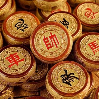 特惠\象棋中國象棋金絲楠木象棋成人折疊棋盤生日禮物送禮套裝 不含運