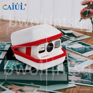 臺北出貨📢防颳防摔帶繩EVA硬殻寶麗來相機包 拍立得寶麗來go專用閤身收納包AU