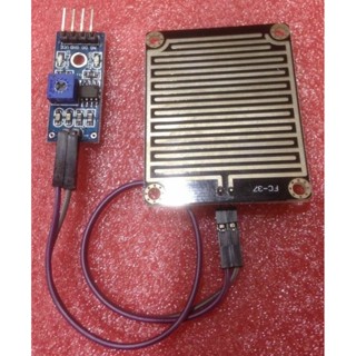 ►81◄Arduino天氣 雨滴 雨水模組 下雨傳感器 葉面傳感器模組 高靈敏雨滴模組 下雨模組 雨水模組