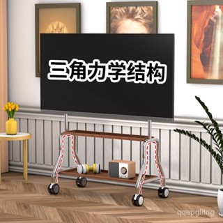 【免運 新品上市】移動電視支架32-75英寸不銹鋼電視落地推車適用於海信華為小米TCL