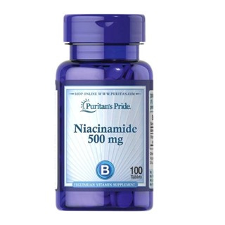 【臺灣熱賣】美國原裝Puritan's Pride 普瑞登 口服煙醯胺 維生素B3 VB3 煙痠 100粒-正品代購