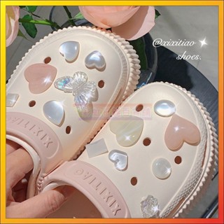 🎉滿額免運🌈洞洞鞋配飾 洞洞鞋裝飾品 crocs ins風鞋花 立體鞋釦 可愛卡通DIY鞋子裝飾品 可拆卸鞋釦