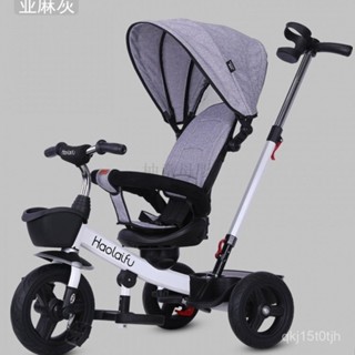 免運正品好萊福兒童多功能推車1-3-6嵗嬰兒手推車輕便可躺童車遛娃神器寶寶推車小孩推車 多功能推車