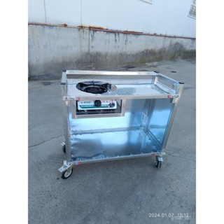 擺攤創業🔥多功能擺攤餐車 可折疊拆卸夜市燒烤美食擺攤車 地推桌子 手推車 地攤車 擺攤車 折疊攤 擺攤小推車 移動小吃車