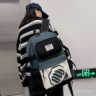 背一個包 ㄚ佑精品包 書包 背包 雙肩包 大學生 潮流背包 後背包 美國Rockland書包女ins森係百搭背包雙肩包學