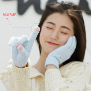 💥臺灣熱銷💥冬季手套 觸屏 針織半指手套 保暖手套 冬季保暖手套 溫暖 防風保暖手套 防風手套 機車手套