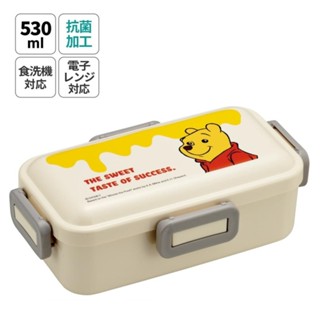 免運 迪士尼 Disney 小熊維尼 Pooh 抑菌樂扣塑膠便當盒(PFLB6AG/530ML) 日本製 賣場多款任選