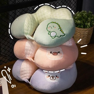午休睡眠枕🔥 午睡枕 卡通冰豆豆午休枕 駝峰u型枕 午睡枕 抱枕頸枕 辦公室午休枕 睡覺學生 趴睡枕 午睡神器
