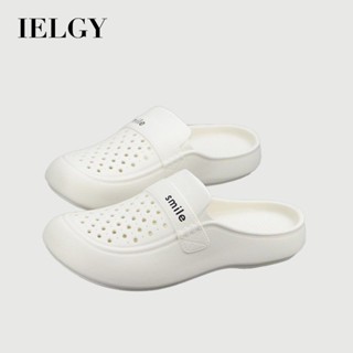 IELGY 情侶平頭涼鞋透氣新款夏季防滑舒適防水軟底沙灘