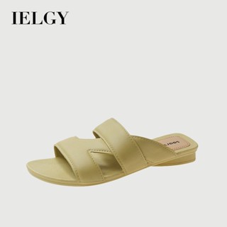 IELGY Z 交叉拖鞋女士海邊沙灘平底鞋百搭人字拖