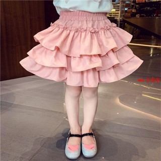 tee 女童短裙 女童半身裙 兒童裙子 童裝 蛋糕裙 蓬蓬裙女夏季套裝2025新款女童夏款短袖百褶裙高階女孩夏款公主裙