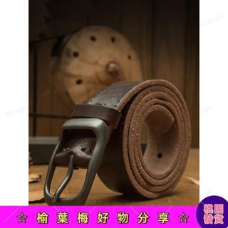 ✨優選好物✨ 熱賣手工真皮皮帶 牛皮男腰帶 針扣 頭層純真皮 西服皮帶 休閒復古 百搭學生褲帶中青年牛仔腰帶