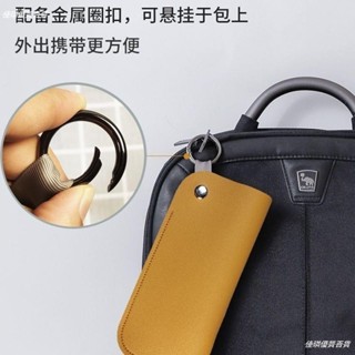 【佳琪百貨】眼鏡收納 墨鏡收納袋 帶掛環 太陽鏡眼鏡套 便攜防壓墨鏡盒皮革眼鏡盒簡約近視眼鏡收納袋195