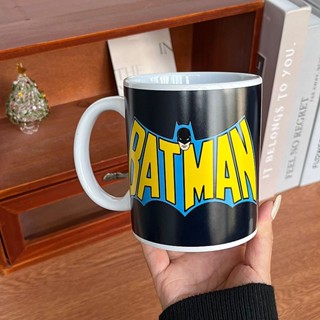 原單 蝙蝠俠BATMAN老爺美國正義聯盟DC漫畫周邊陶瓷馬克杯水杯子