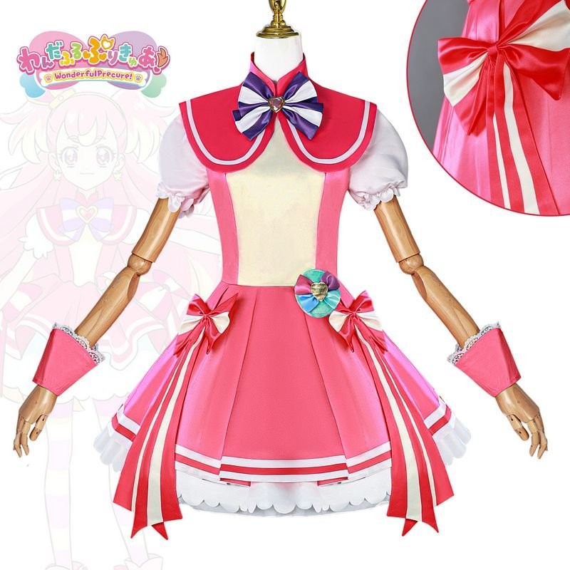 【臺灣熱銷💕免運】Wonderful光之美少女cos服犬飼小麥cos服全套動漫cosplay扮演服