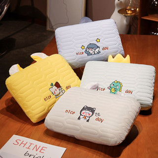 夏季午睡枕 冰絲趴睡枕 夏季辦公室午休神器冰涼抱枕冰絲午睡枕學生趴睡小枕頭兒童趴趴枕辦