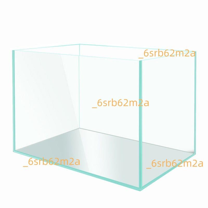 金晶五線超白魚缸定做海水缸水草600魚E缸1米2L超白玻璃60x40訂做（廠商直發,咨詢運）