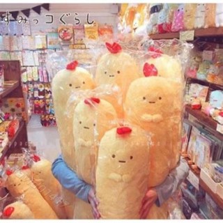 【滿199出貨】炸蝦抱枕✨ 日本可愛生物玩偶公仔炸蝦尾巴天婦羅沙發床上抱著睡覺長條枕靠枕
