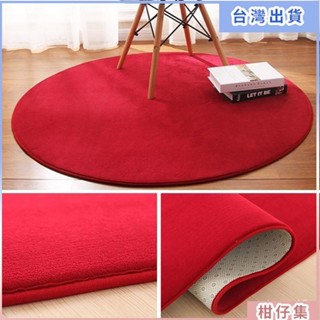 工廠熱銷✨珊瑚絨圓形地毯 圓地毯 珊瑚絨地毯 圓形地墊 圓型地毯 圓地墊 地毯 地墊 臥室地毯
