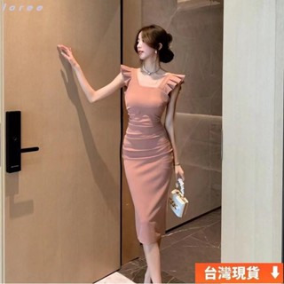 Miss推薦✈法式設計洋裝女夏季新款高階感緊身薄款洋裝