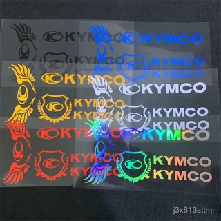 光陽貼紙 光陽防水貼紙 KYMCO貼紙 裝飾貼紙 適用於光陽摩託車裝飾貼紙KYMCO反光車貼踏闆車改裝防水電動車貼