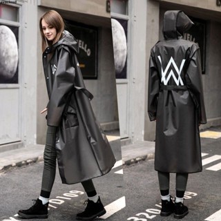 2025新款雨衣💓✨熱銷爆款【3672人好評】時尚EVA韓版潮腰帶款雨衣男女透明成人長款戶外徒步旅行防水風衣