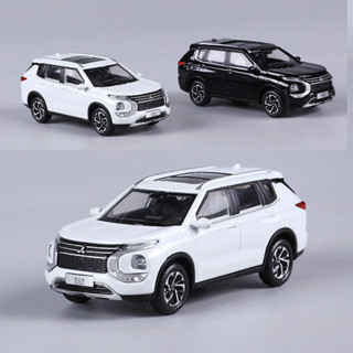 【臺灣有貨】1:64廣汽三菱歐藍德Outlander越野車 模擬閤金 汽車模型 車模