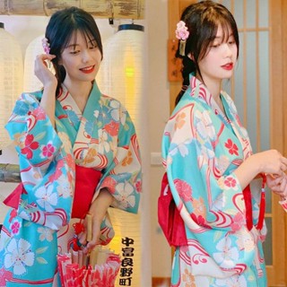 免運 臺灣出貨 日本和服 角色扮演 日本浴衣 振袖 改良和服 裝扮服飾 和服女正裝傳統寫真主題日式和風連衣裙改良外景拍照