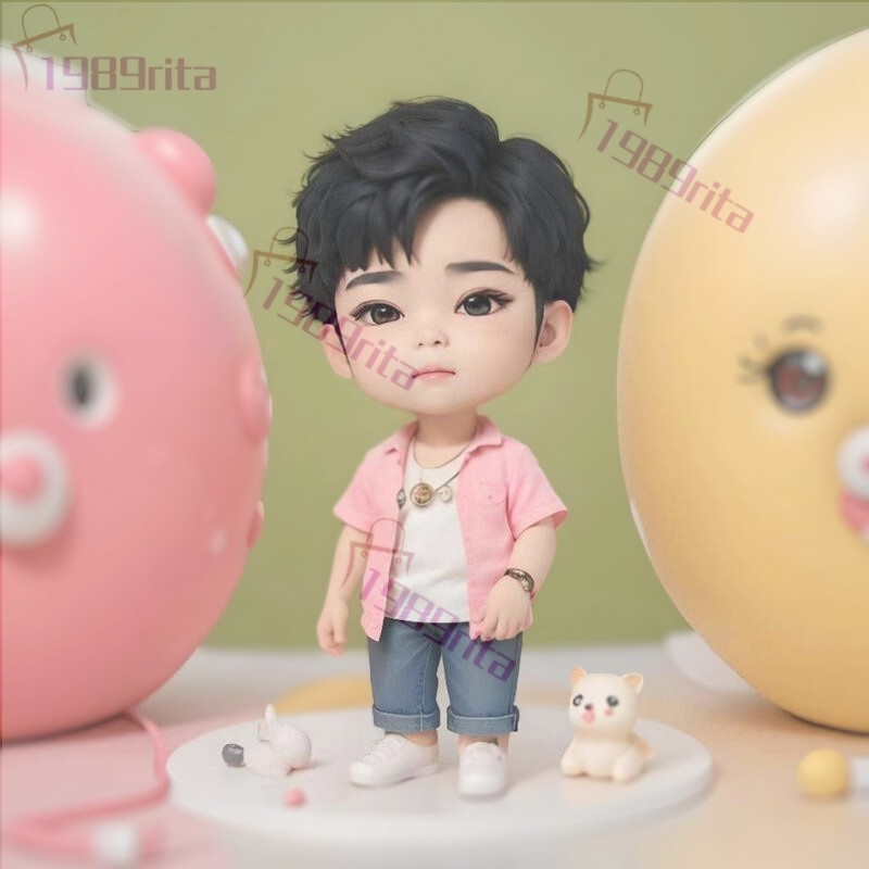 yq版手辦純手工真人泥塑泥人真人軟陶人偶手工泥塑禮物娃娃泥人公仔真人公仔