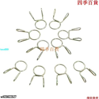 臺灣出貨【新品熱賣】10x 燃油管軟管彈簧夾夾 7mm 適用於摩托車全新 926